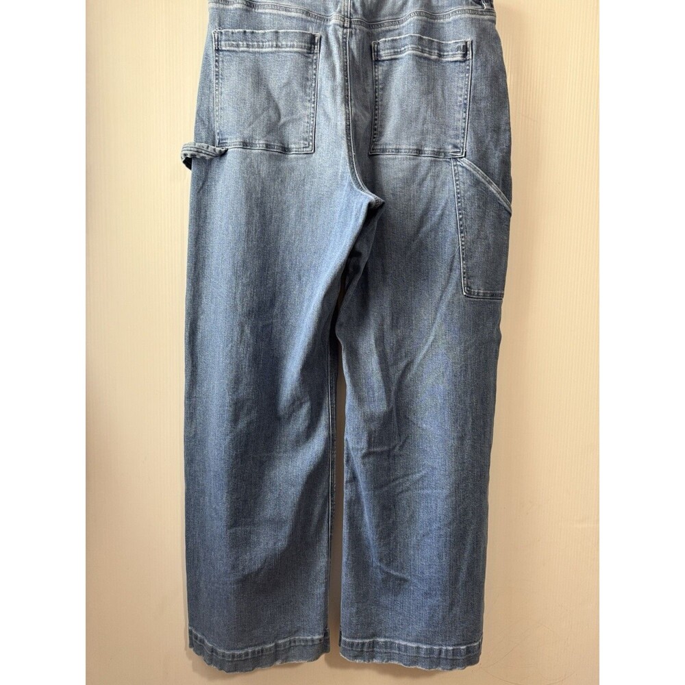 American Eagle Outfitters Light Blue Wide Leg Jeans - Picture 3 of 15
